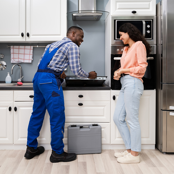 how long does it typically take to complete cooktop repair services in Neville PA